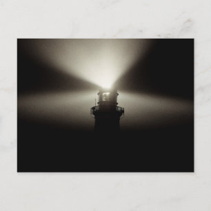 Sea Mist Galleyhead Lighthouse West Cork Ireland Postcard