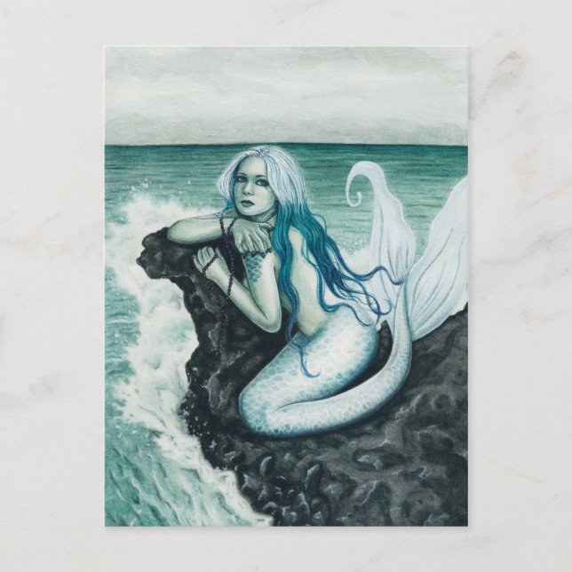 Sea Mist Mermaid Postcard (Front)