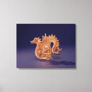 Sea monster 'Ketos' Canvas Print