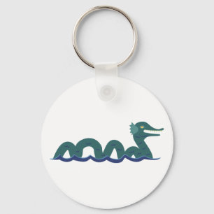 Sea Monster Key Ring