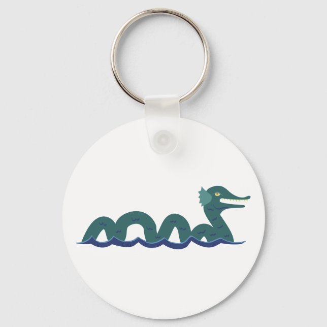 Sea Monster Key Ring (Front)