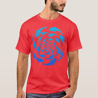 Sea Monster Retro Sharks T-Shirt