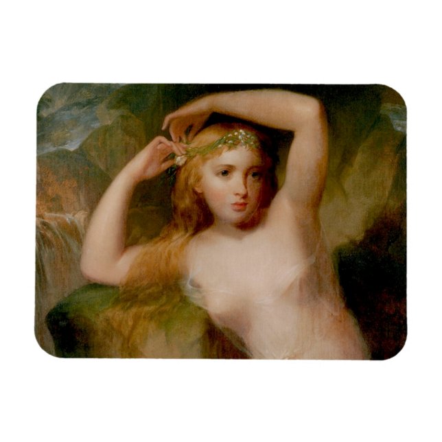 Sea Nymph (by Thomas Sully) Magnet (Horizontal)