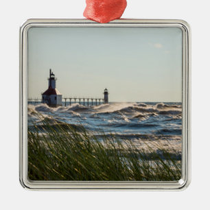Sea Oats And St Joseph Metal Tree Decoration