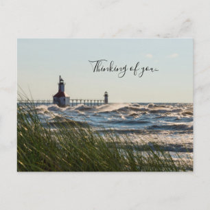Sea Oats And St Joseph Thinking Of You Postcard