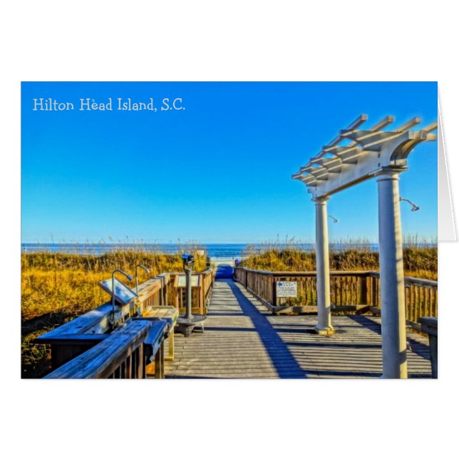 Sea Oats and Surf! Hilton Head Island SC (Front Horizontal)