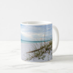 Sea Oats And White Sand Beach Morning Classic Mug