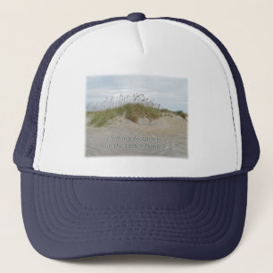 Sea Oats on Sand Dune Outer Banks NC Trucker Hat