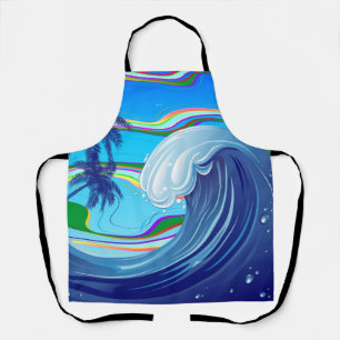 Sea Ocean big Wave Water  Apron