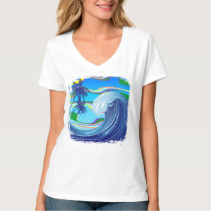Sea Ocean big Wave Water T-Shirt