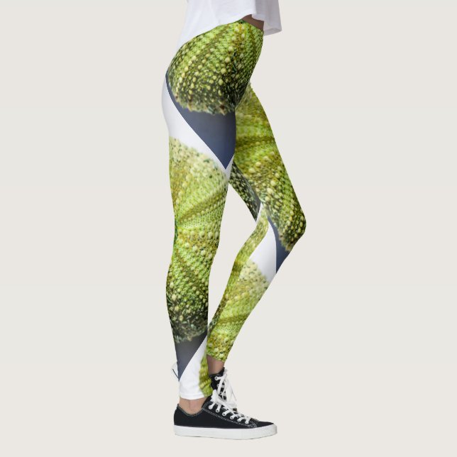Sea Ocean Shell texture structure details Leggings (Right)