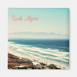 Sea Ocean Waves Yacht Surfing South Africa Magnet