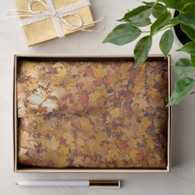 SEA OF AUTUMN LEAVES TISSUE PAPER (Gift)