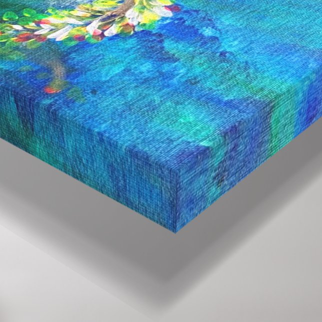 Sea of Blossom - Om Canvas Painting