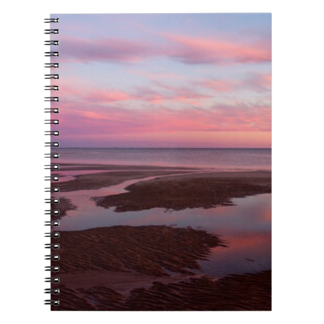 Sea Of Cortez At Dusk Notebook (Front)
