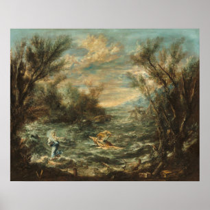 Sea of Galilee - A. Magnasco Fine Art Poster