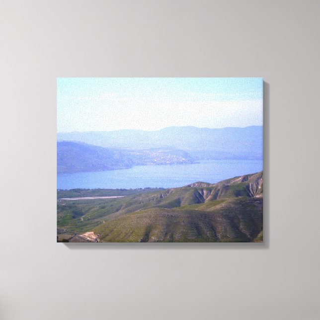 Sea of Galilee Canvas Print (Front)