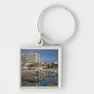 Sea of Galilee-Lake Tiberias waterfront, dawn Key Ring