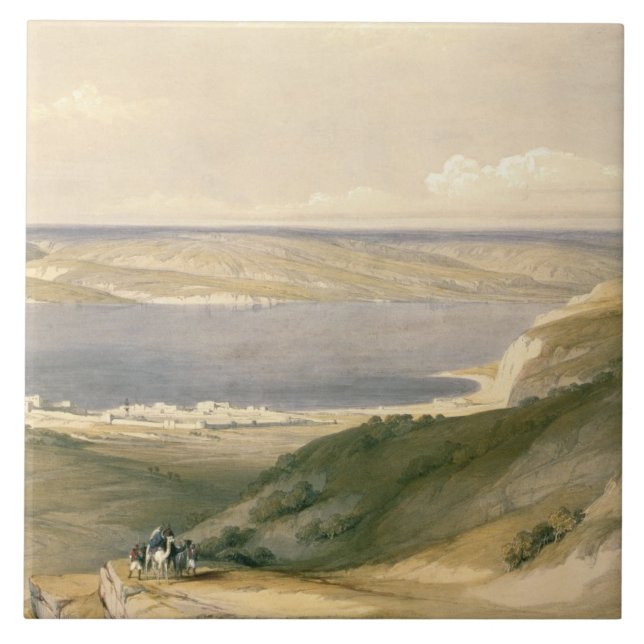 Sea of Galilee or Genezareth, looking towards Bash Tile (Front)