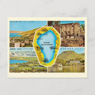 Sea of Galilee Photo Postcard