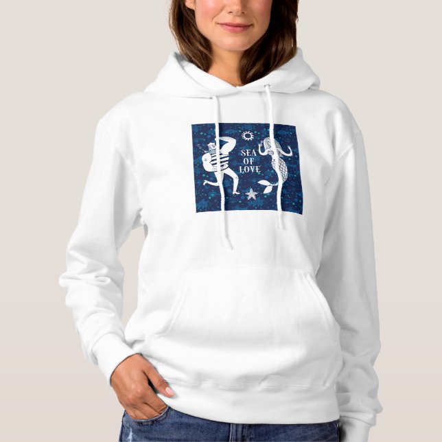 Sea Of Love Poster Hoodie (Front)