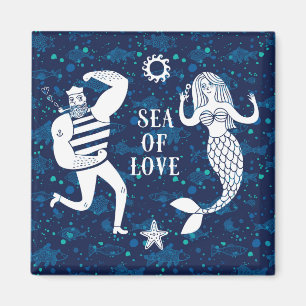 Sea Of Love Poster Magnet