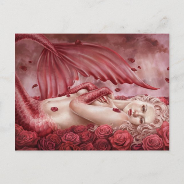 Sea of Roses Postcard (Front)