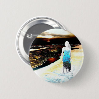 Sea of Rubies 6 Cm Round Badge