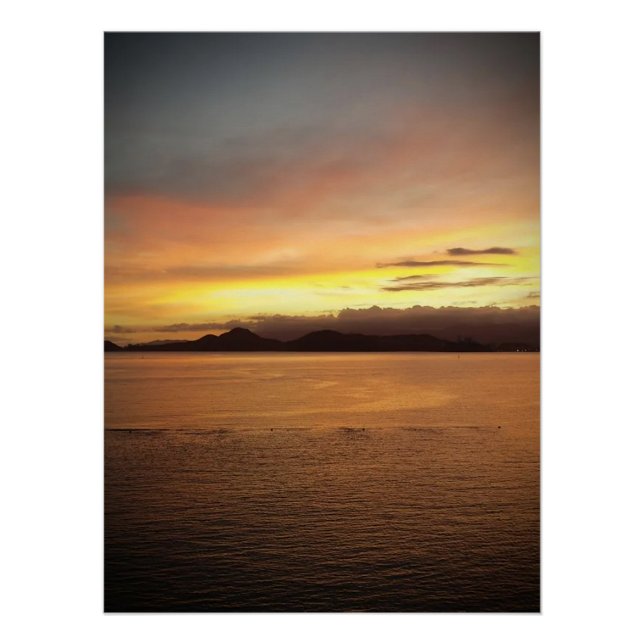 Sea of ​​Santos Brazil Poster (Front)