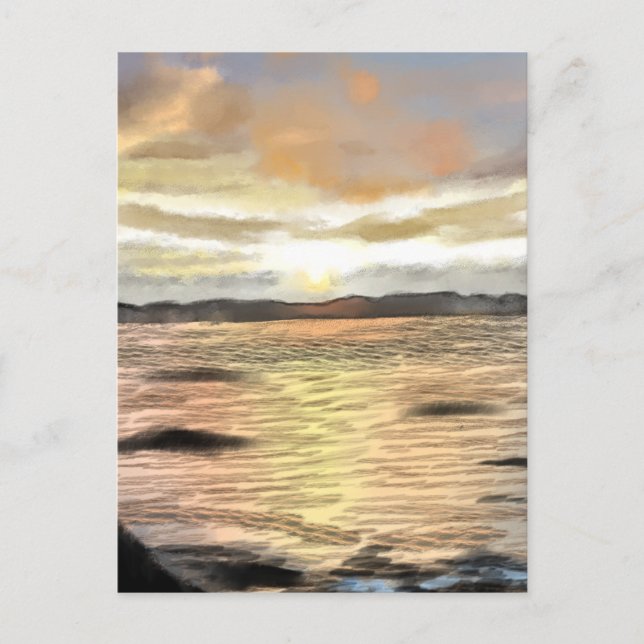 Sea of Sunburn Postcard (Front)