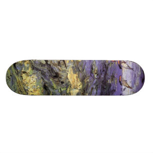 Sea oil painting.  Vincent van Gogh. Skateboard