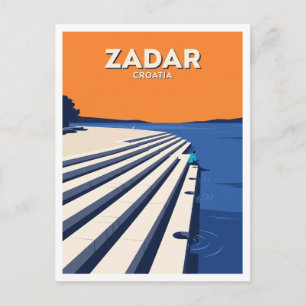 Sea Organ, Zadar, Croatia Souvenir Postcard