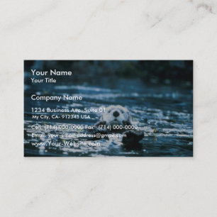 Sea Otter Business Card