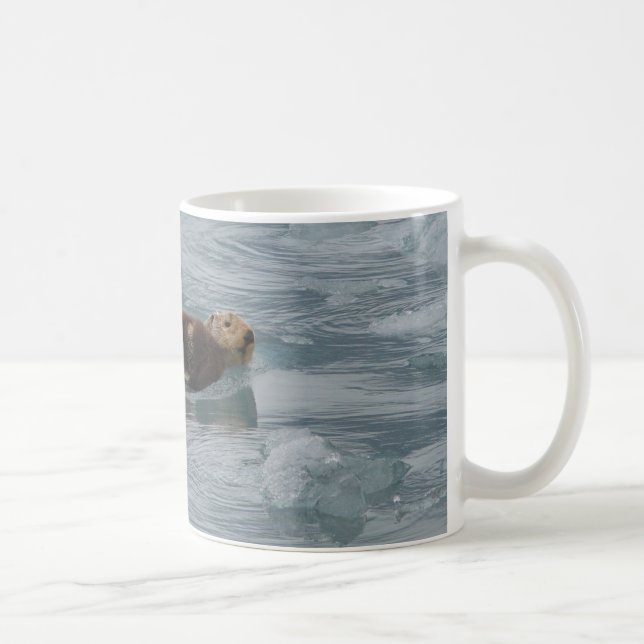 Sea Otter Coffee Mug (Right)