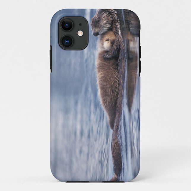 sea otter, Enhydra lutris lutris Case-Mate iPhone Case (Back)