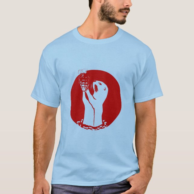 Sea Otter Hand Grenade T-Shirt (Front)