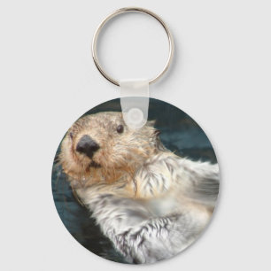 Sea Otter Keychain