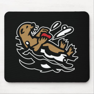 Sea otter mouse mat
