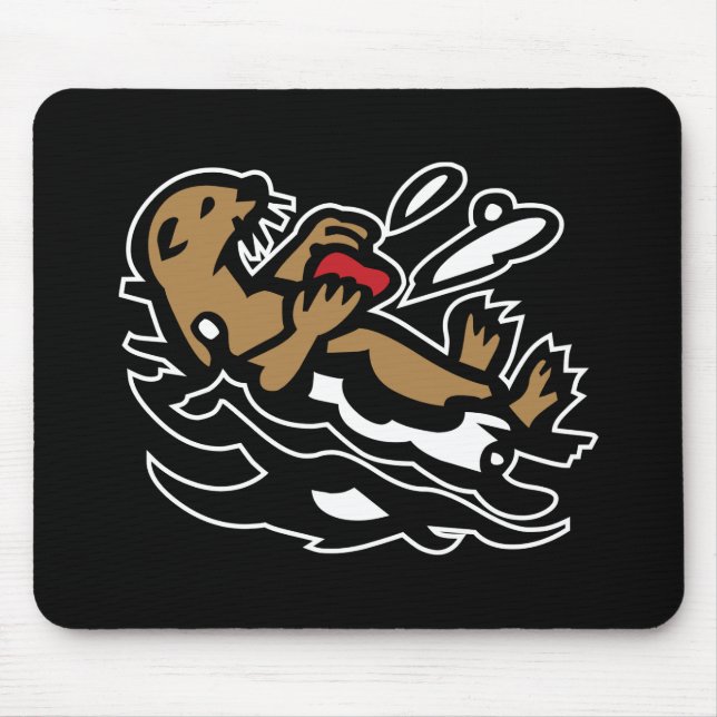Sea otter mouse mat (Front)