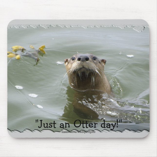 Sea Otter Mousepad (Front)