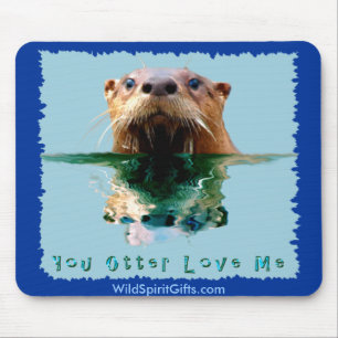 SEA OTTER Mousepads
