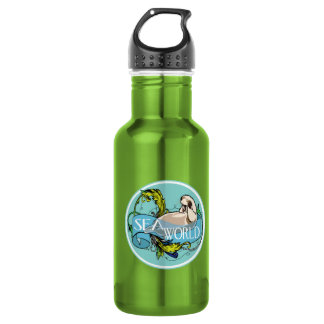 Sea otter-sea world 532 ml water bottle