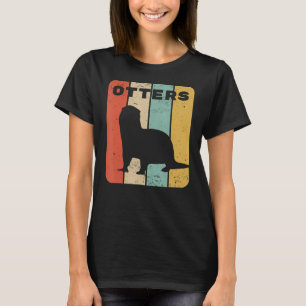 Sea Otter Vintage Sunset Retro Cute Women's River T-Shirt