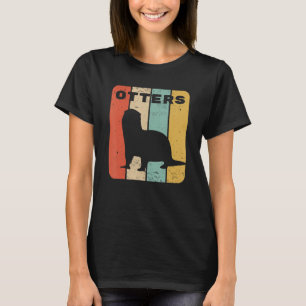 Sea Otter Vintage Sunset Retro Cute Women's River T-Shirt