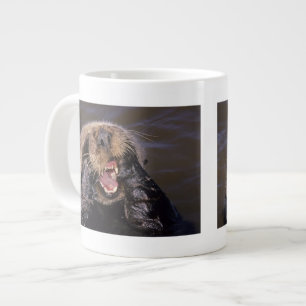 Sea Otters, Enhydra lutris 6 Large Coffee Mug