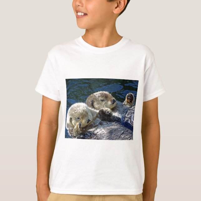 Sea-otters T-Shirt (Front)