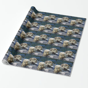 Sea-otters Wrapping Paper