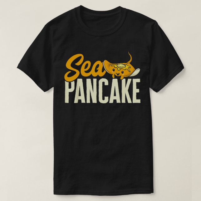 Sea Pancake Stingray Manta Ray Ocean Stingray  T-Shirt (Design Front)
