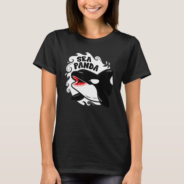 Sea Panda But Replace Bamboo With Seals Killer Wha T-Shirt (Front)