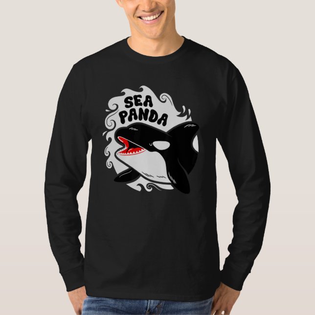 Sea Panda But Replace Bamboo With Seals Killer Wha T-Shirt (Front)